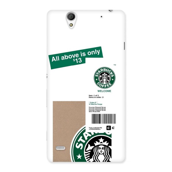 Starbucks Coffee Mocha Back Case for Xperia C4