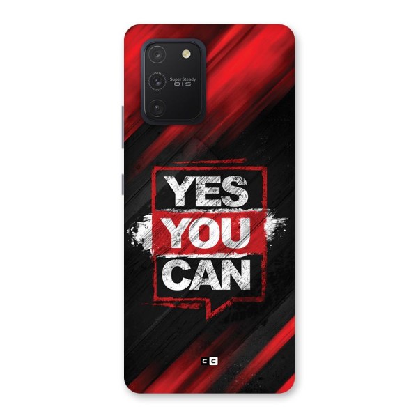 Stay Motivated Back Case for Galaxy S10 Lite