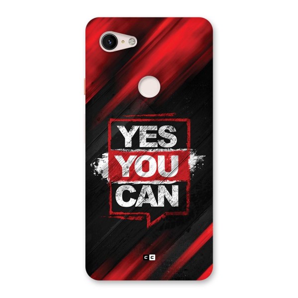 Stay Motivated Back Case for Google Pixel 3 XL