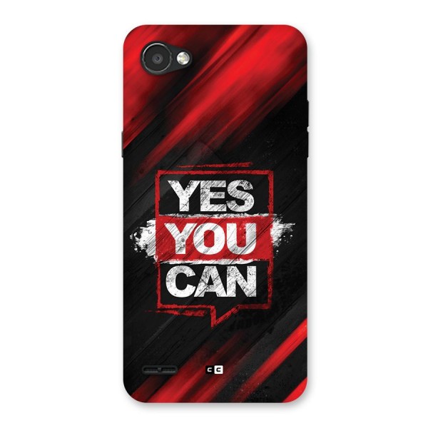 Stay Motivated Back Case for LG Q6