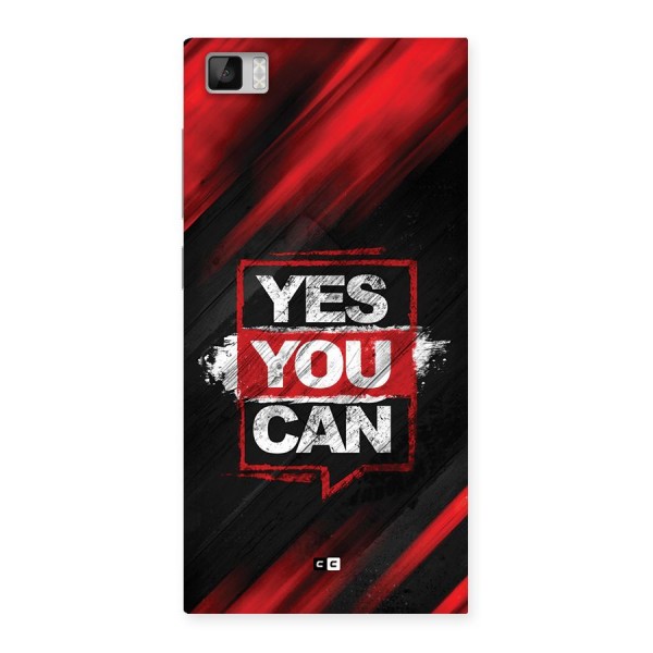 Stay Motivated Back Case for Mi3