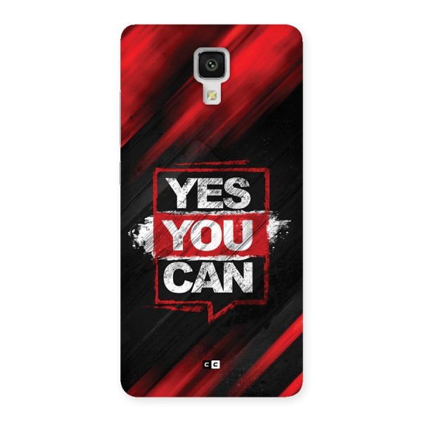 Stay Motivated Back Case for Mi4