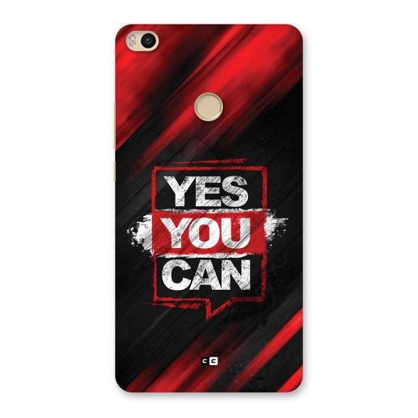 Stay Motivated Back Case for Mi Max 2