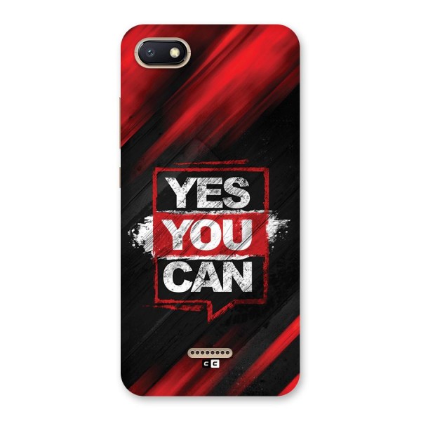 Stay Motivated Back Case for Redmi 6A