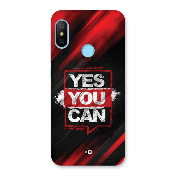 Stay Motivated Back Case for Redmi 6 Pro