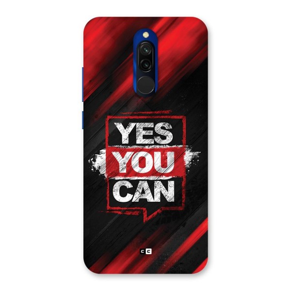 Stay Motivated Back Case for Redmi 8