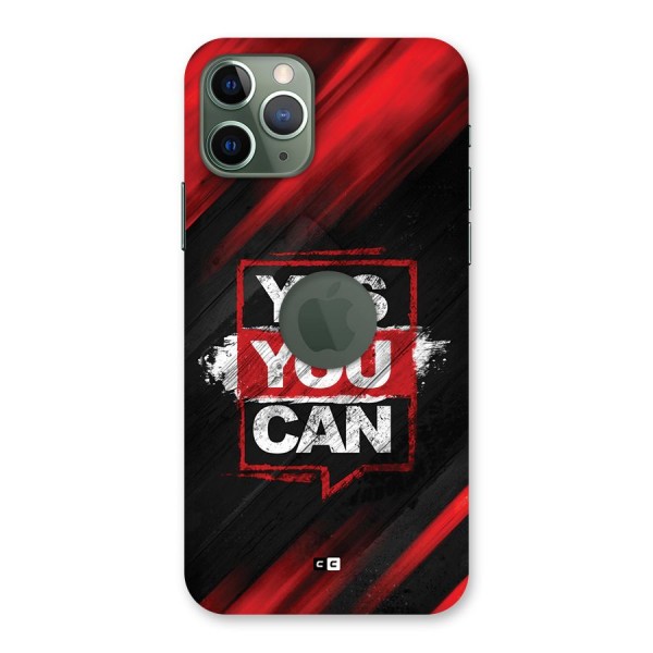 Stay Motivated Back Case for iPhone 11 Pro Logo Cut