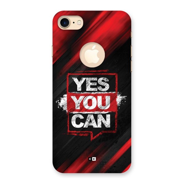 Stay Motivated Back Case for iPhone 8 Logo Cut