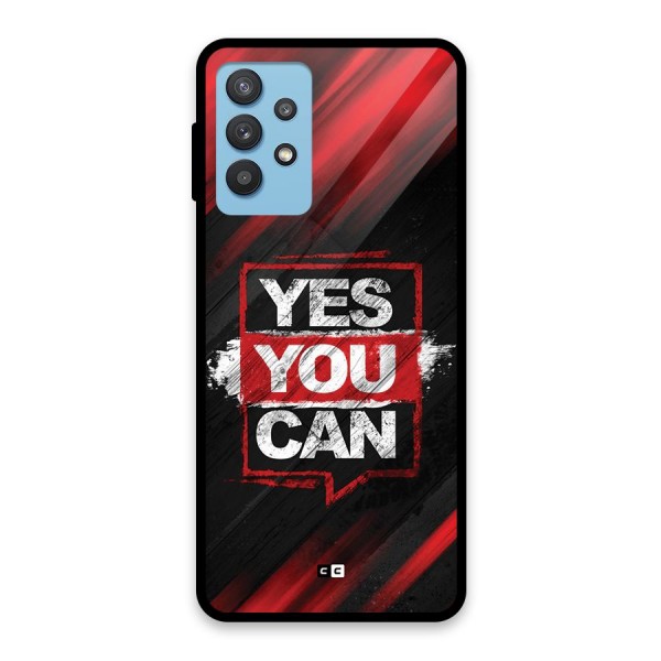 Stay Motivated Glass Back Case for Galaxy M32 5G