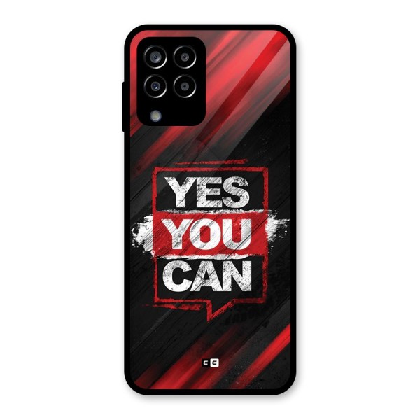 Stay Motivated Glass Back Case for Galaxy M33