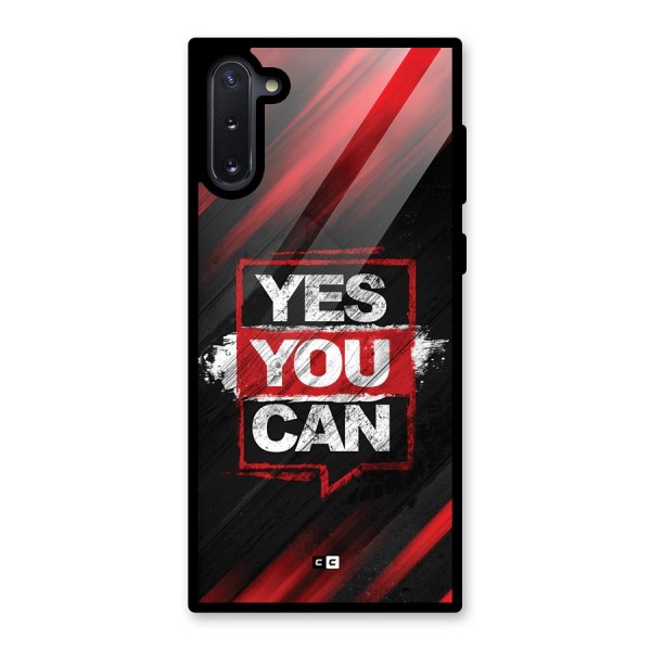 Stay Motivated Glass Back Case for Galaxy Note 10