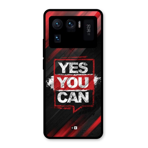 Stay Motivated Glass Back Case for Mi 11 Ultra