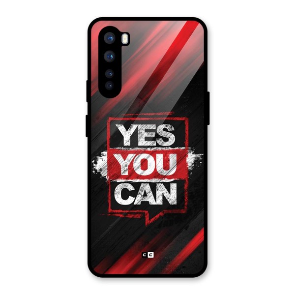 Stay Motivated Glass Back Case for OnePlus Nord