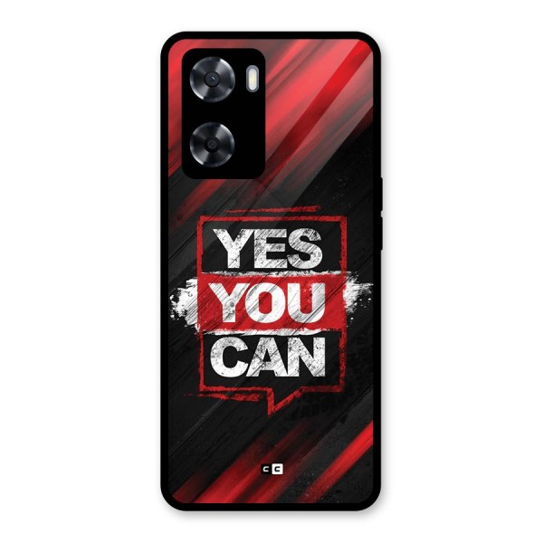 Stay Motivated Glass Back Case for Oppo A57 2022