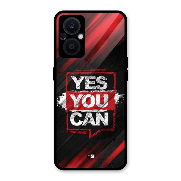 Stay Motivated Glass Back Case for Oppo F21s Pro 5G