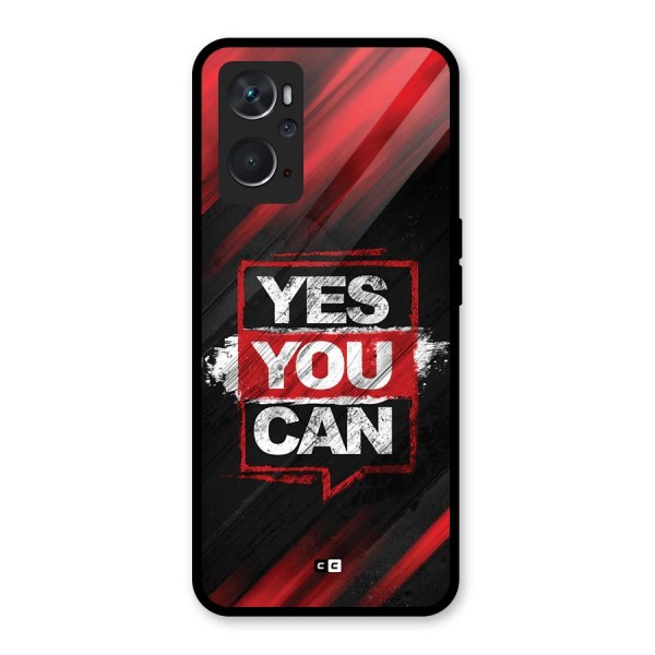 Stay Motivated Glass Back Case for Oppo K10 4G