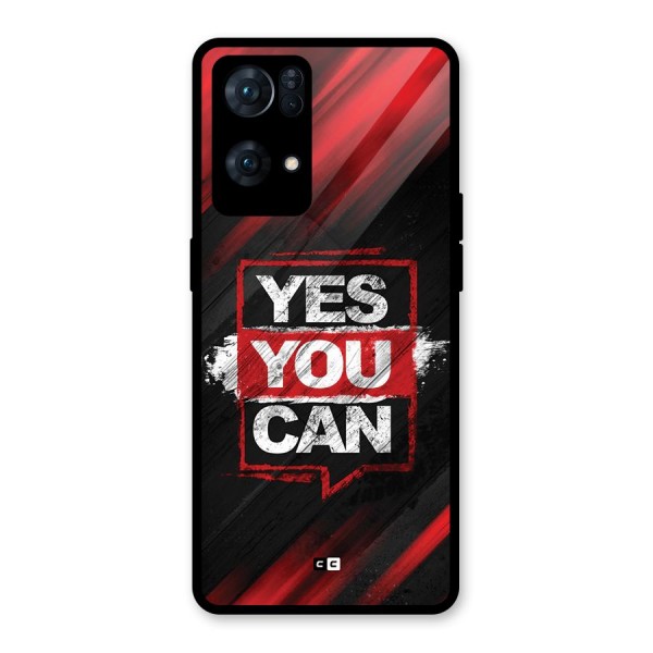 Stay Motivated Glass Back Case for Oppo Reno7 Pro 5G