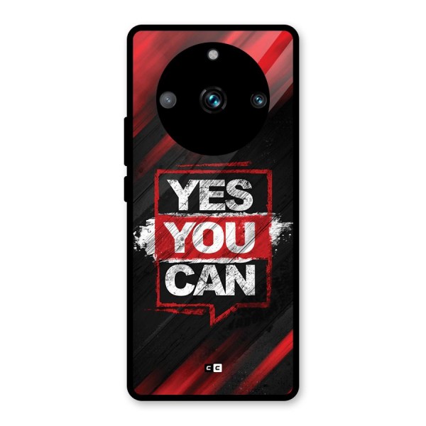 Stay Motivated Glass Back Case for Realme 11 Pro Plus