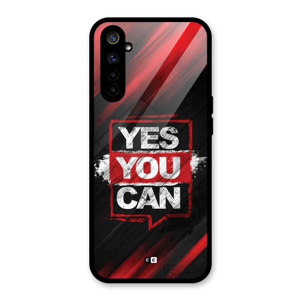 Stay Motivated Glass Back Case for Realme 6