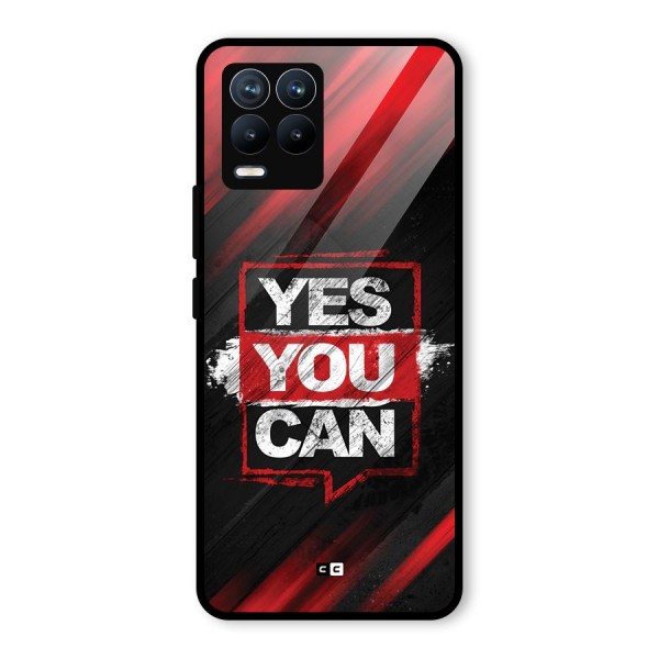 Stay Motivated Glass Back Case for Realme 8 Pro