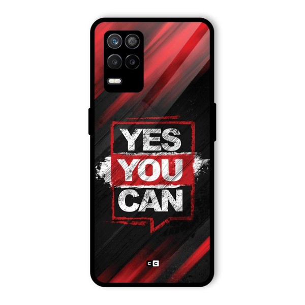 Stay Motivated Glass Back Case for Realme 8s 5G
