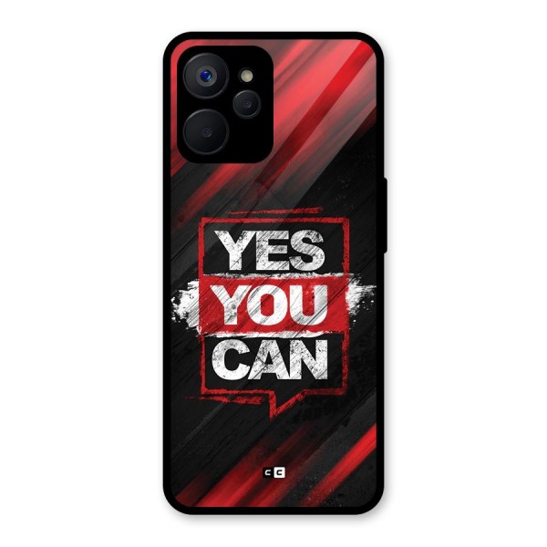Stay Motivated Glass Back Case for Realme 9i 5G