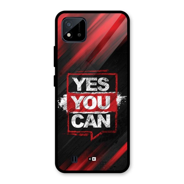 Stay Motivated Glass Back Case for Realme C11 2021