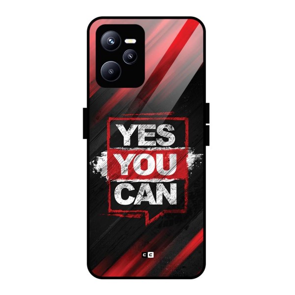 Stay Motivated Glass Back Case for Realme C35