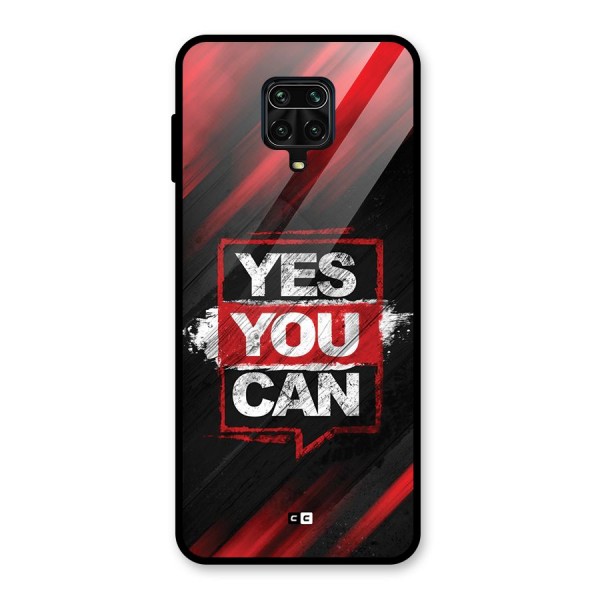 Stay Motivated Glass Back Case for Redmi Note 10 Lite