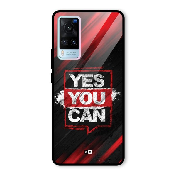 Stay Motivated Glass Back Case for Vivo X60
