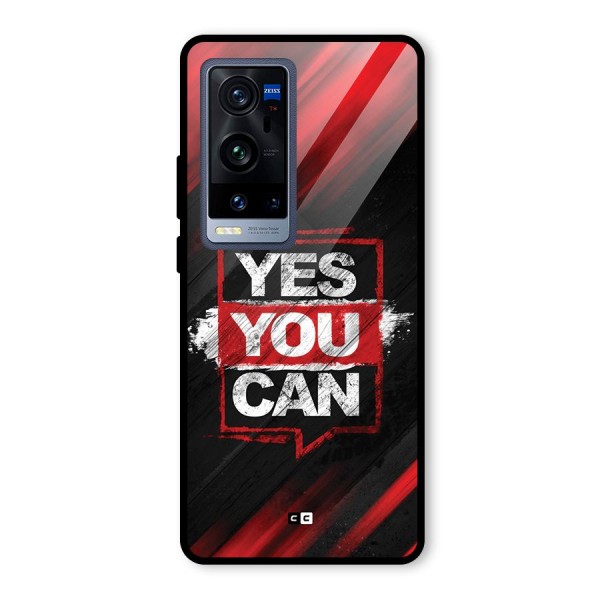 Stay Motivated Glass Back Case for Vivo X60 Pro Plus