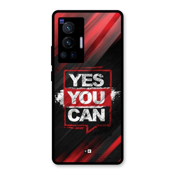 Stay Motivated Glass Back Case for Vivo X70 Pro