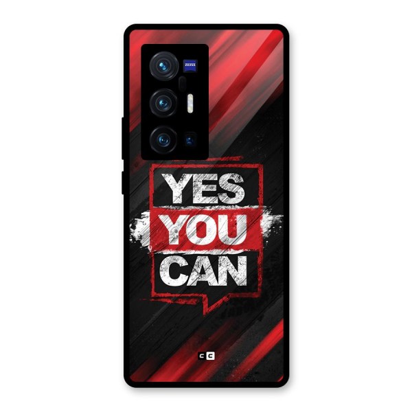 Stay Motivated Glass Back Case for Vivo X70 Pro Plus