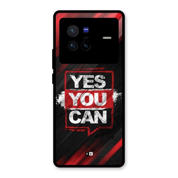 Stay Motivated Glass Back Case for Vivo X80