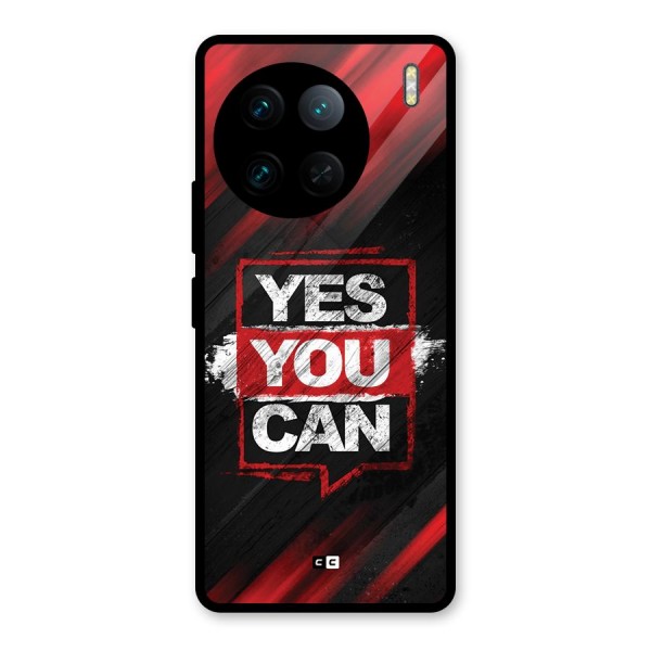 Stay Motivated Glass Back Case for Vivo X90 Pro