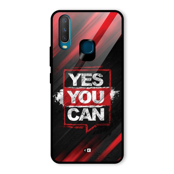 Stay Motivated Glass Back Case for Vivo Y12