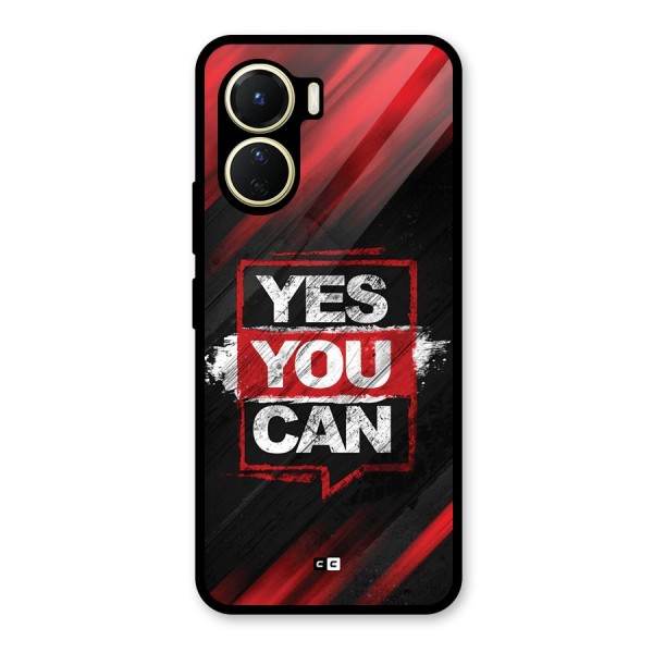 Stay Motivated Glass Back Case for Vivo Y16