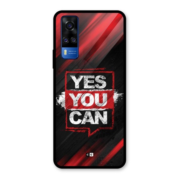 Stay Motivated Glass Back Case for Vivo Y51