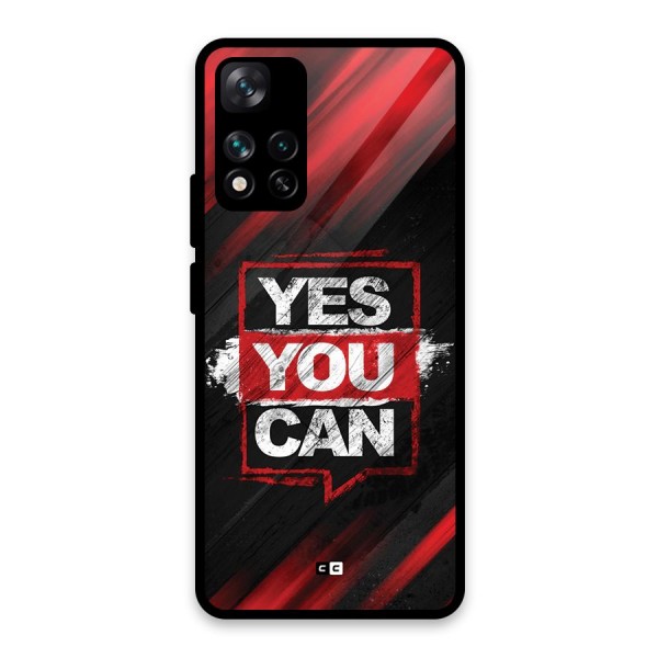 Stay Motivated Glass Back Case for Xiaomi 11i 5G