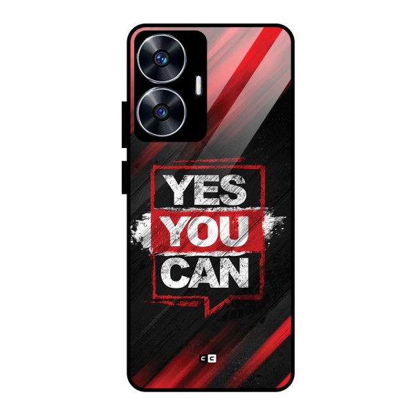 Stay Motivated Glass Back Case for realme C55