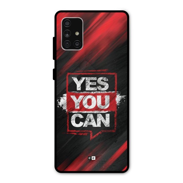 Stay Motivated Metal Back Case for Galaxy A71