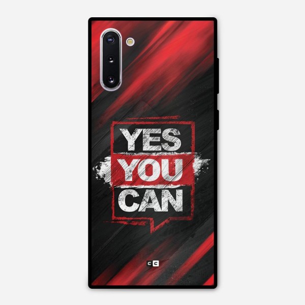 Stay Motivated Metal Back Case for Galaxy Note 10