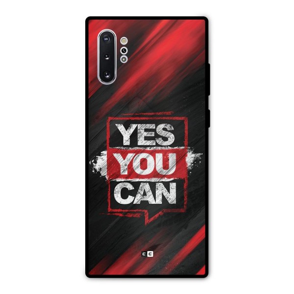 Stay Motivated Metal Back Case for Galaxy Note 10 Plus