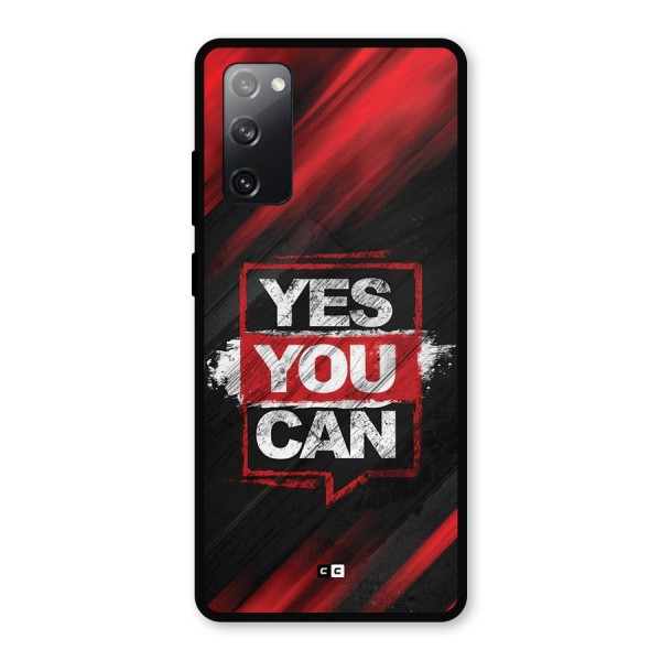 Stay Motivated Metal Back Case for Galaxy S20 FE