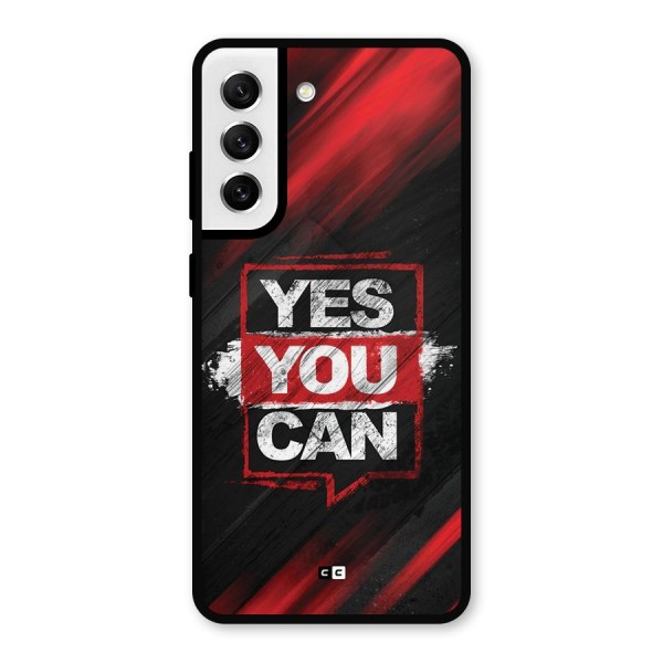 Stay Motivated Metal Back Case for Galaxy S21 FE 5G