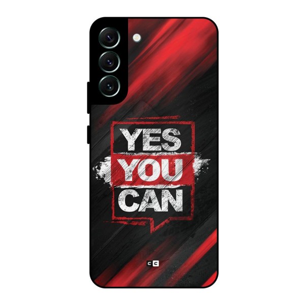 Stay Motivated Metal Back Case for Galaxy S22 Plus 5G