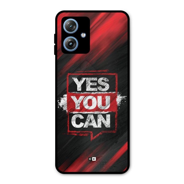 Stay Motivated Metal Back Case for Moto G54