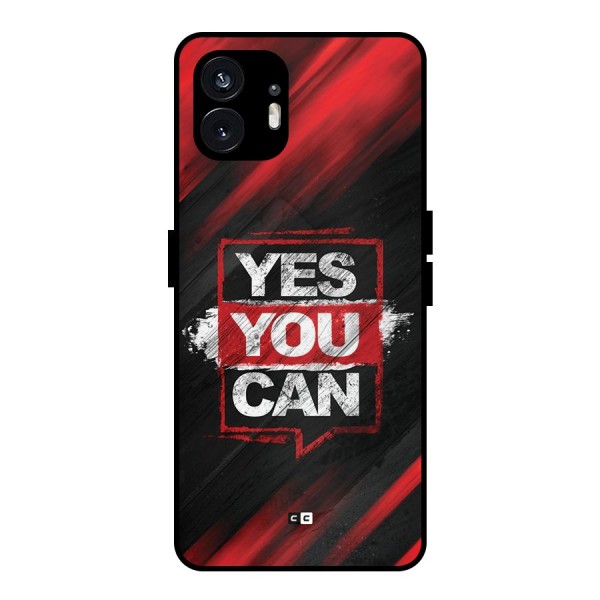 Stay Motivated Metal Back Case for Nothing Phone 2