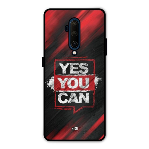 Stay Motivated Metal Back Case for OnePlus 7T Pro