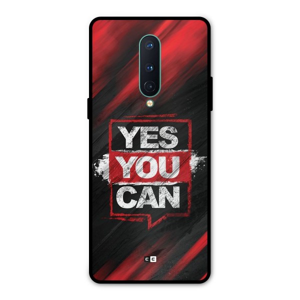 Stay Motivated Metal Back Case for OnePlus 8